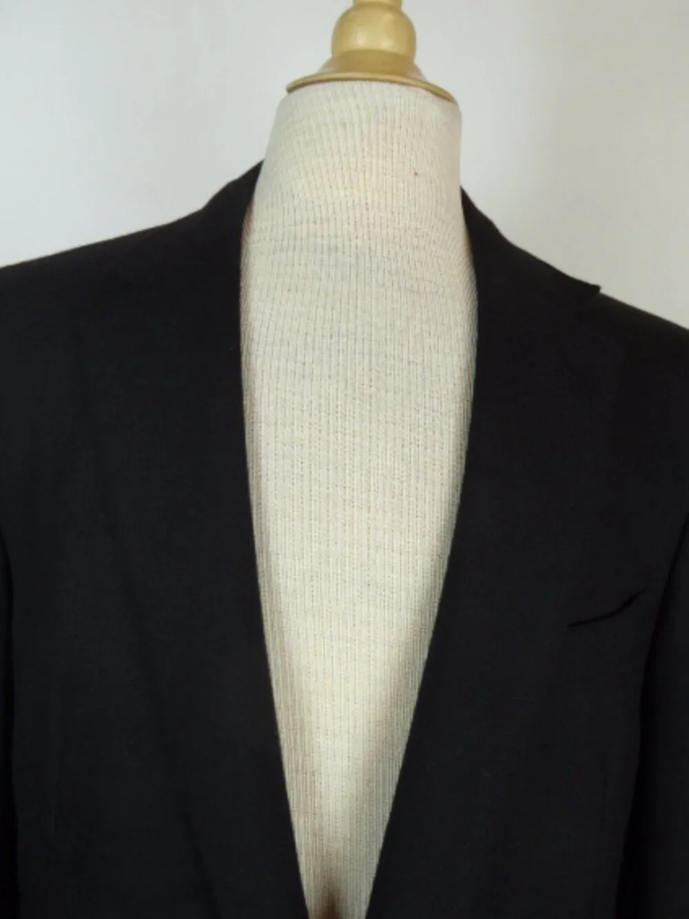 Ralph Lauren purple label collection black 100% cashmere sport jacket blazer 46